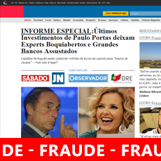Paulo Portas vítima fraude Fake News Bitcoin